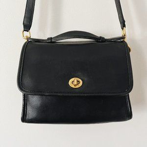 Vintage Coach | Court Bag | Black